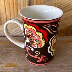 Vera Bradley Puccini Floral Tea Cup Size 8oz
